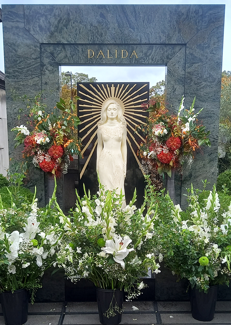 tombe Dalida Montmartre