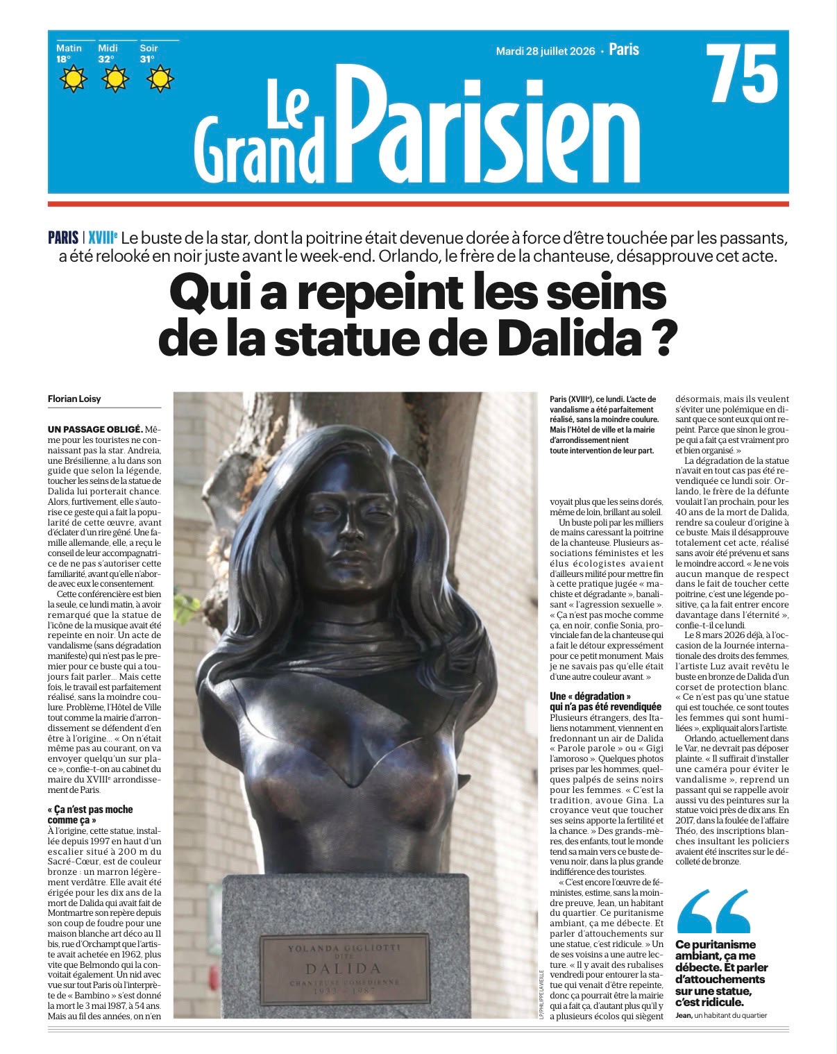 le parisien Dalida