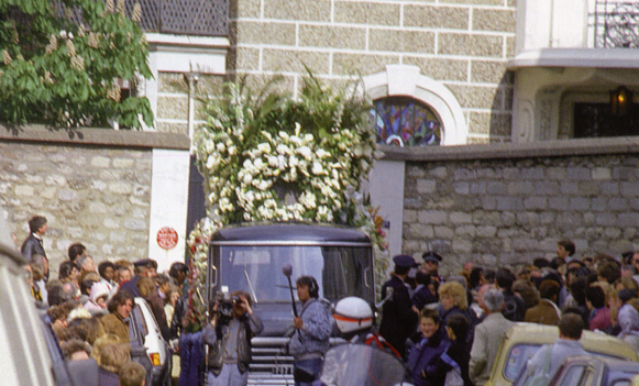 Obsèques De Dalida 7 mai 1987